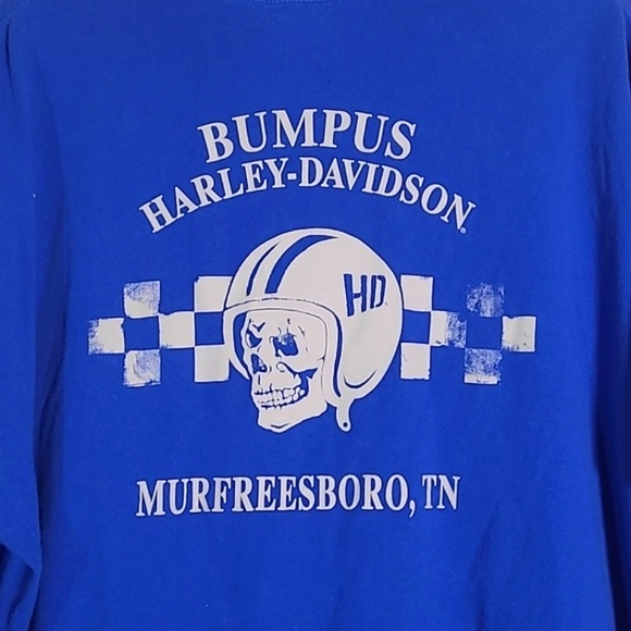 Harley-Davidson Motorcycles Bike Anatomy Graphic Print Tee Tshirt Mens Size 2XL - Picture 11 of 16